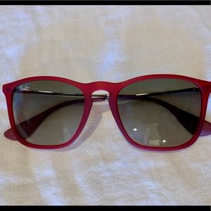 Ray-Bans, Rectangle Red Frames